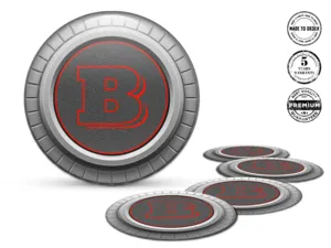 Brabus Logo Silicone Adesivi Racing Interstellar Pro